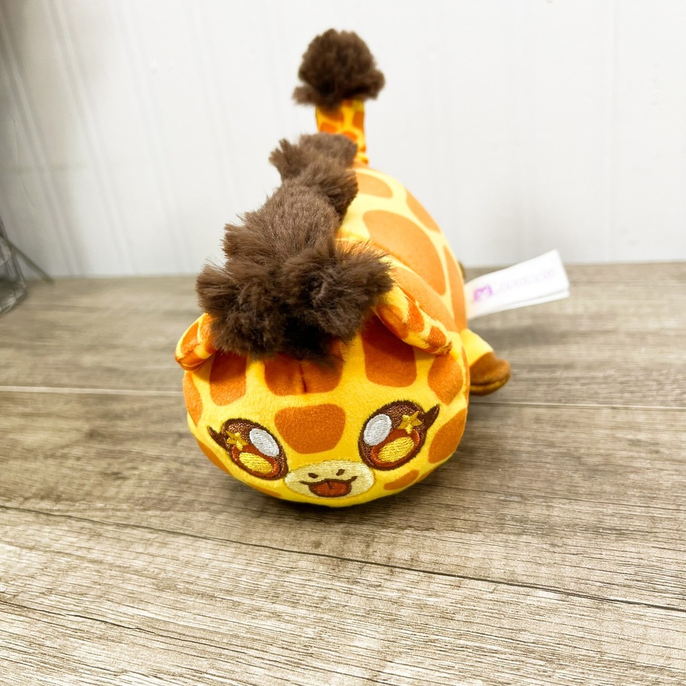 Aphmau MeeMeows Giraffe Plush Safari Collection Orange Spotted Stuffed Animal